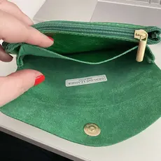 Wauw Wauw: Blush portemonnee groot - metallic zilver