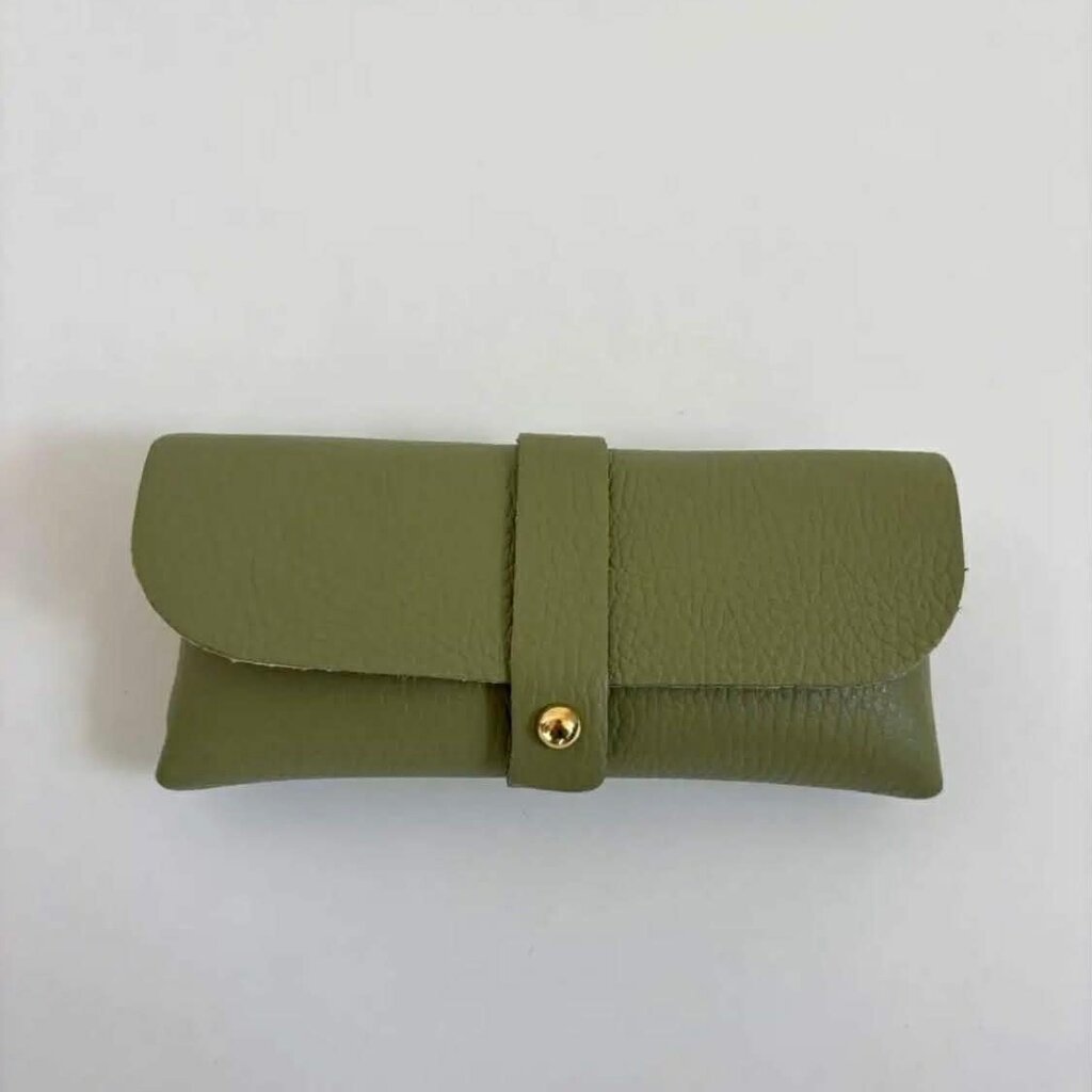 Wauw Wauw: Zonnebriltasje leder - groen