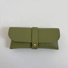 Wauw Wauw: Zonnebriltasje leder - groen