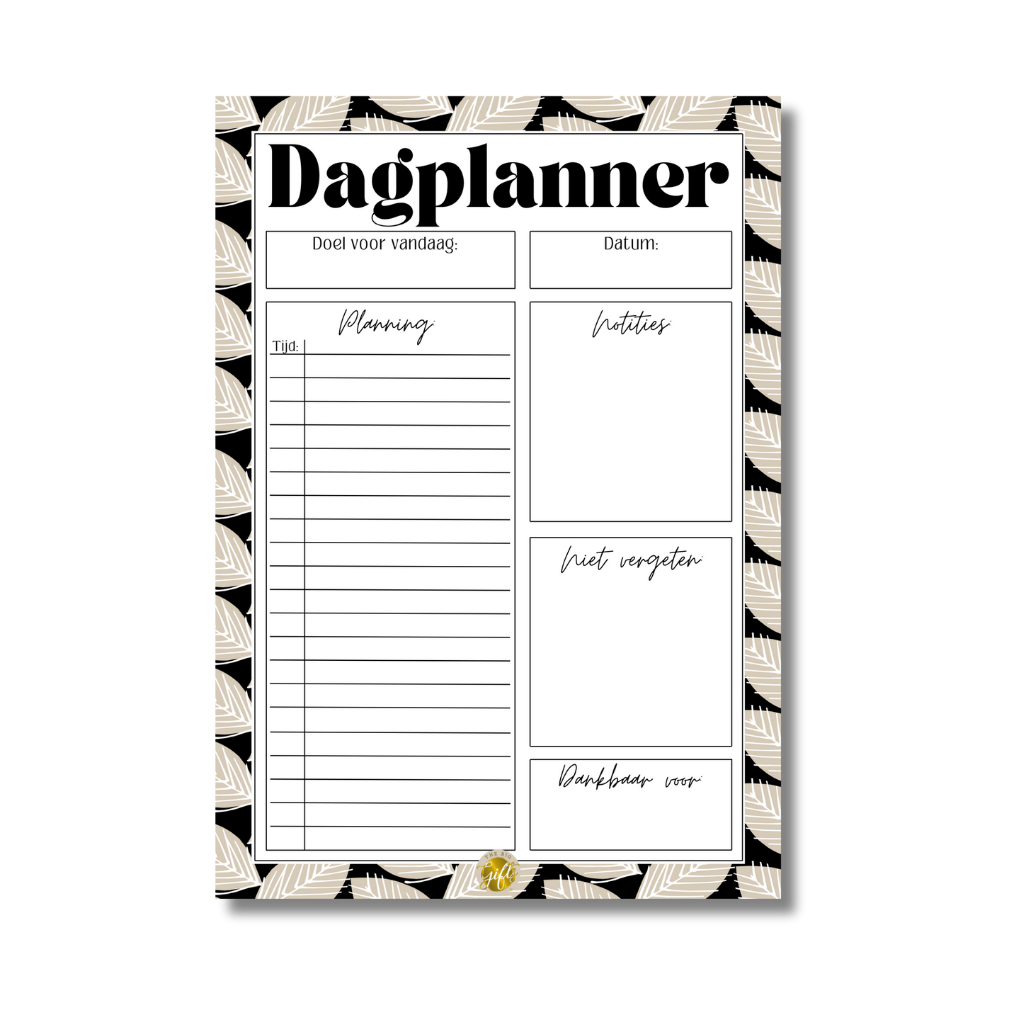 The Big Gifts The big gifts: dagplanner