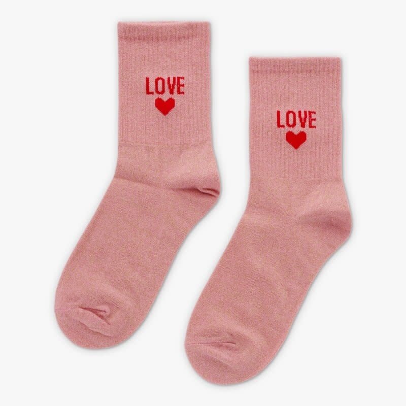 Liet & Joliet Liet & Joliet: sokken LOVE hartje