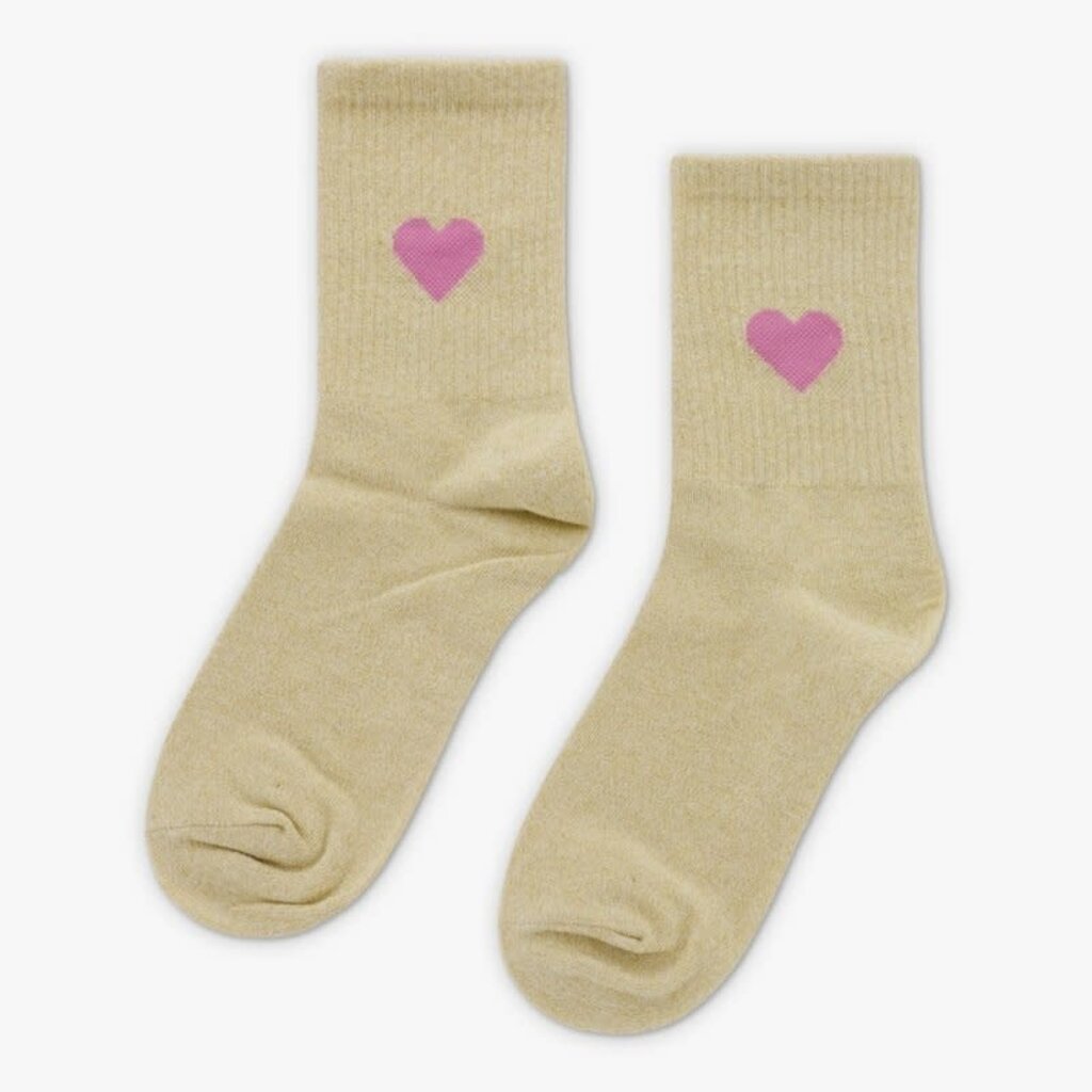 Liet & Joliet Liet & Joliet: sokken hartje paars