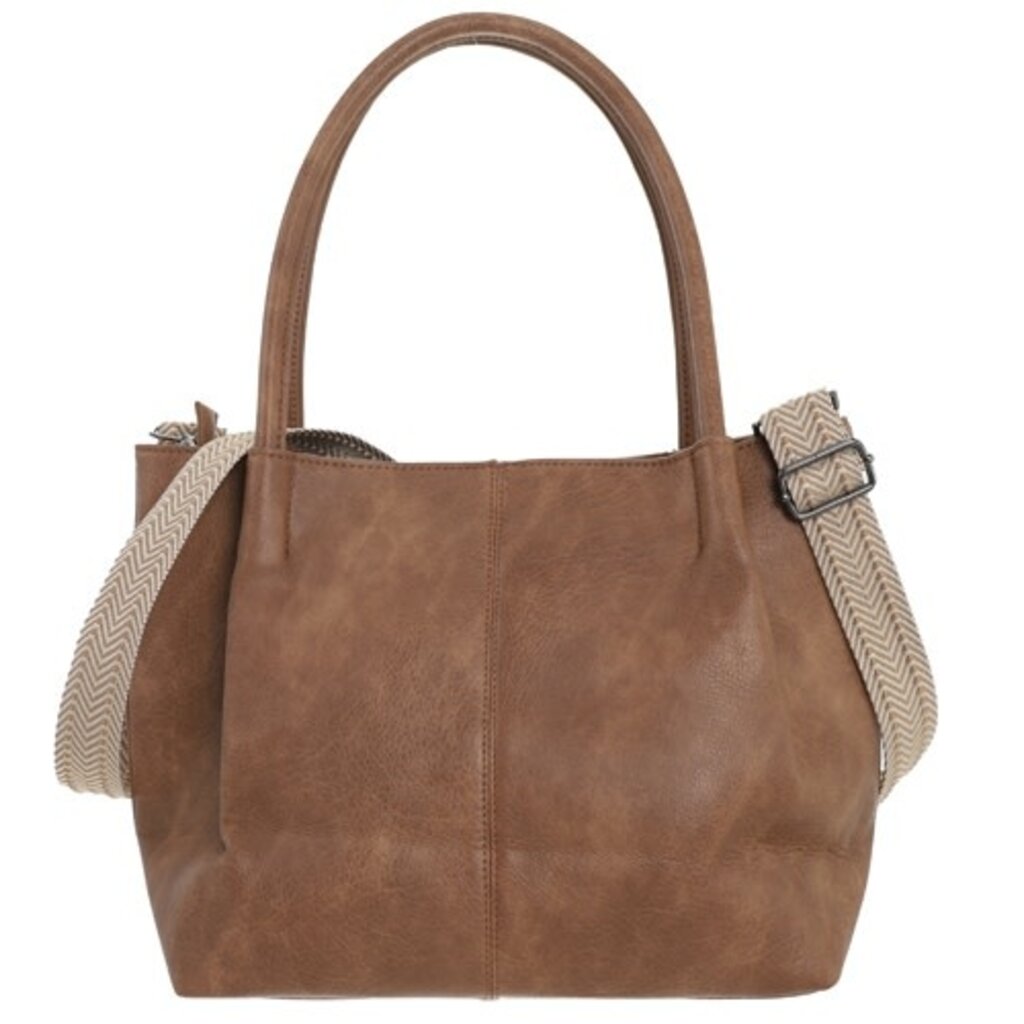 I'm dutch I'm dutch: handtas - schoudertas Melbourne - camel