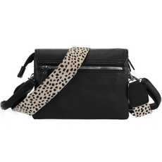 I'm dutch I'm dutch: Handtas - schoudertasje - Black dot