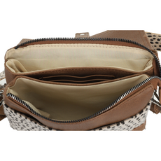 I'm dutch I'm dutch: Handtas - schoudertasje Bremen - Camel dot