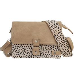 I'm dutch I'm dutch: Handtas - schoudertasje Bremen - Natural dot