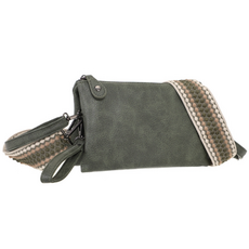 I'm dutch I'm dutch: handtas - schoudertadje  New York - dark green