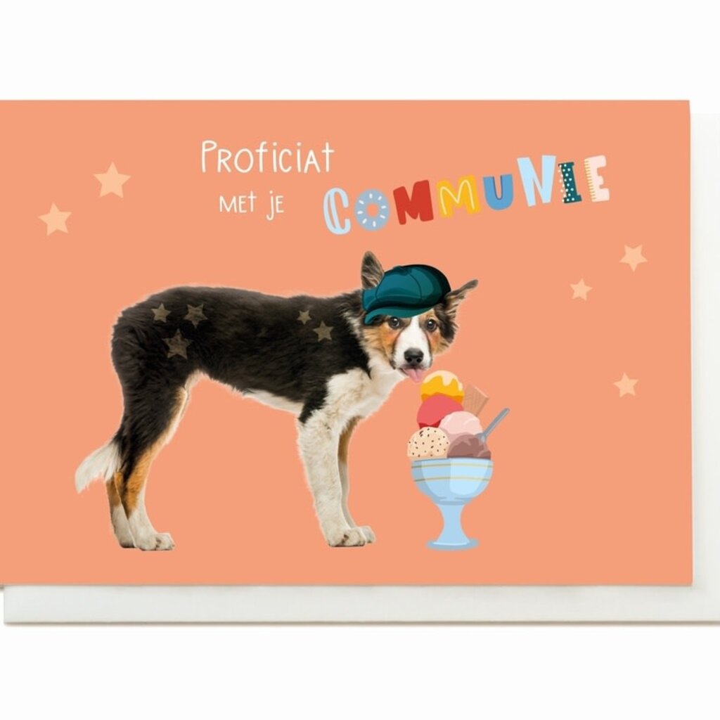Enfant Terrible Enfant terrible: wenskaart - Proficiat met je communie