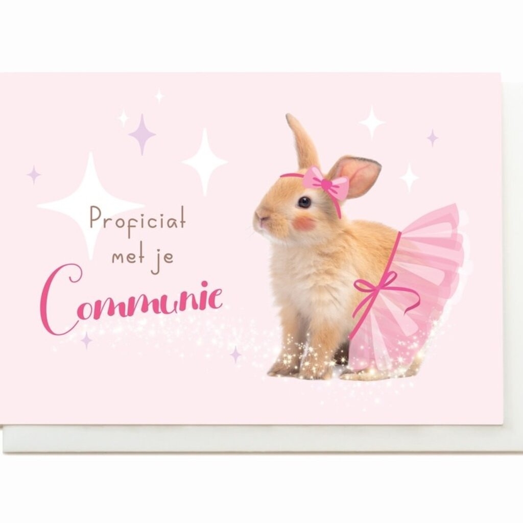 Enfant Terrible Enfant terrible: wenskaart - Proficiat met je communie