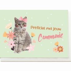 Enfant terrible: wenskaart - Proficiat met je communie