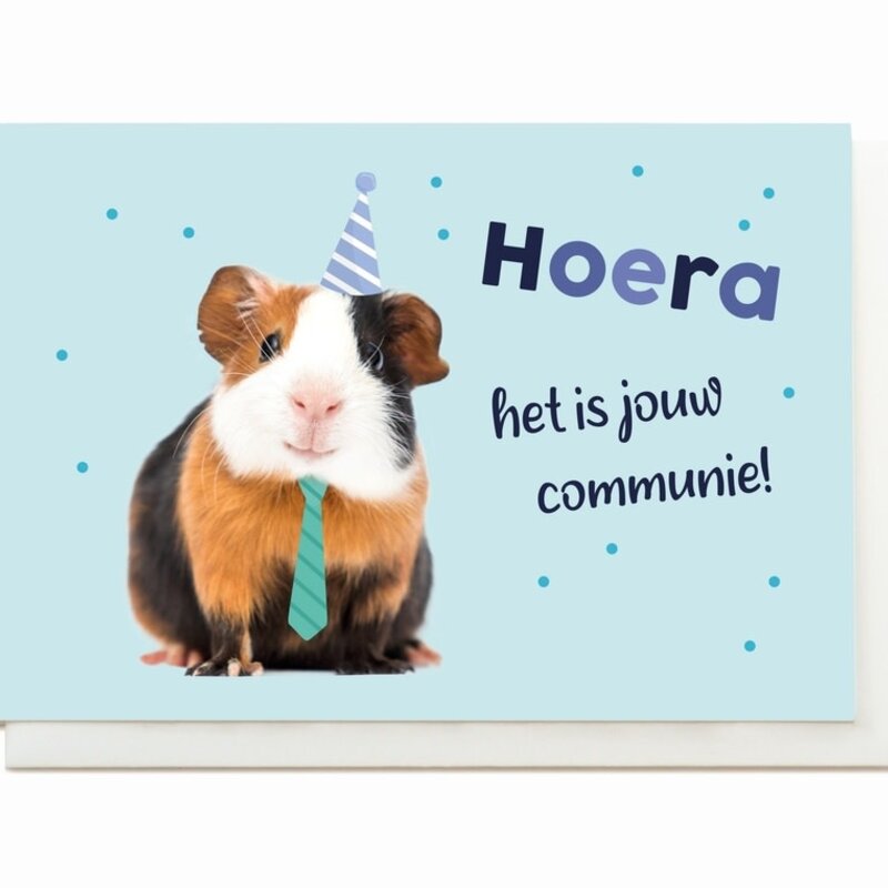 Enfant Terrible Enfant terrible: wenskaart - Hoera het is jouw communie