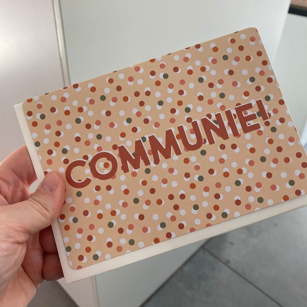 Enfant Terrible Enfant terrible: wenskaart - Communie