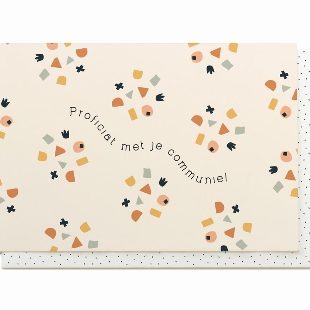 Enfant Terrible Enfant terrible: wenskaart - Proficiat met je communie