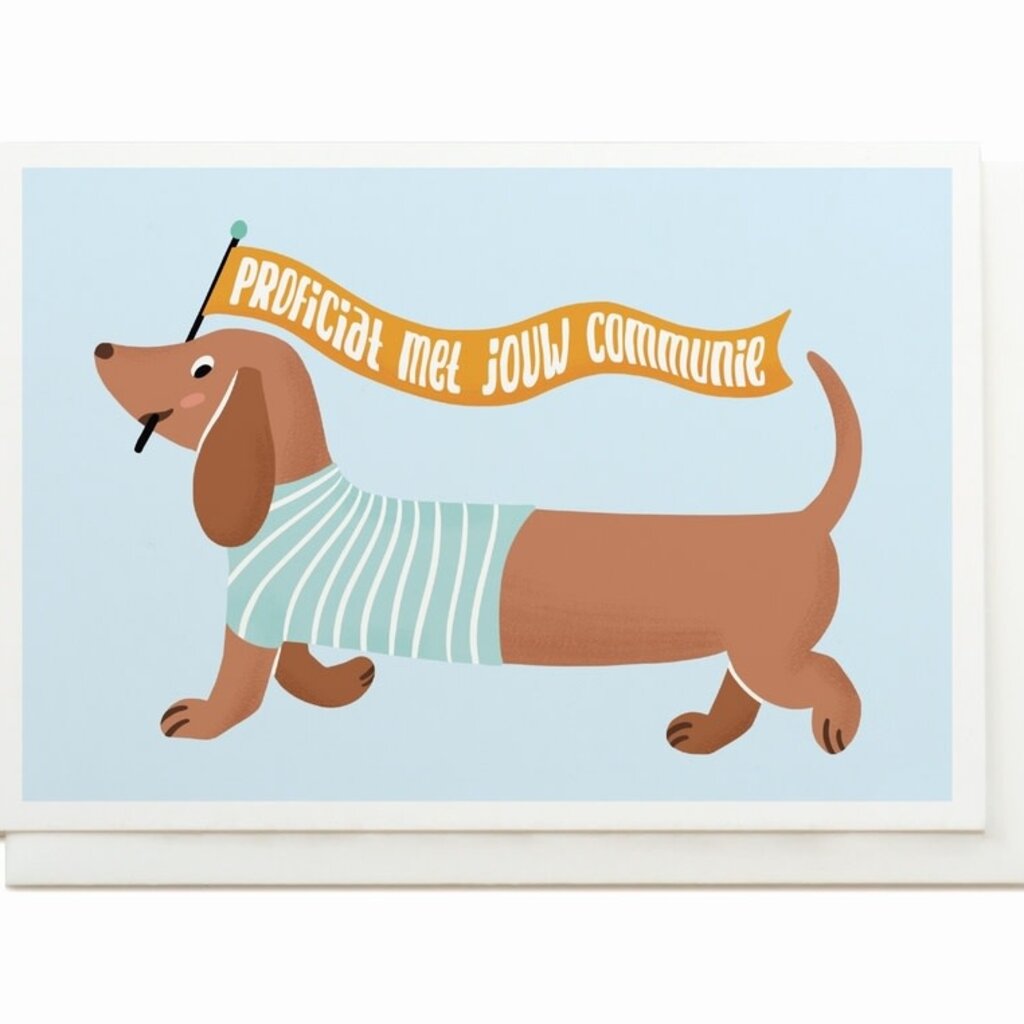 Enfant Terrible Enfant terrible: wenskaart - Proficiat met jouw communie