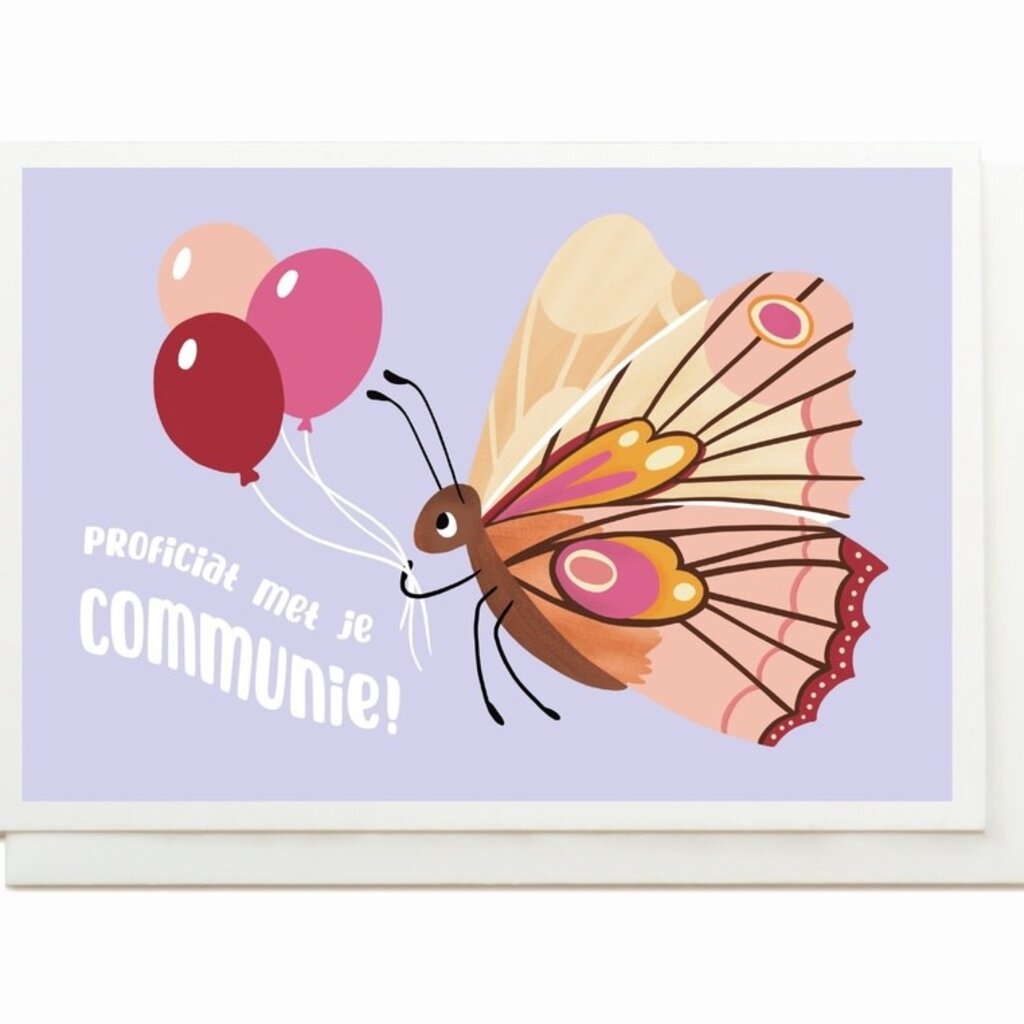 Enfant Terrible Enfant terrible: wenskaart - Proficiat met je communie
