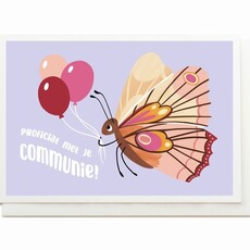 Enfant Terrible Enfant terrible: wenskaart - Proficiat met je communie