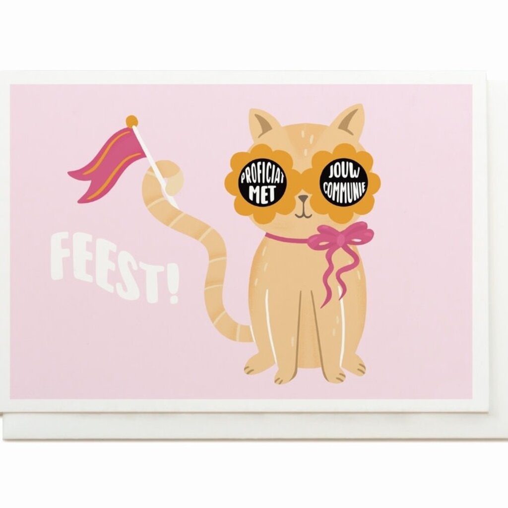 Enfant Terrible Enfant terrible: wenskaart - feest! Proficiat met jouw communie