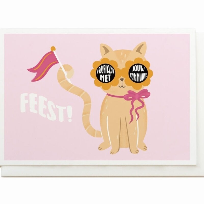 Enfant Terrible Enfant terrible: wenskaart - feest! Proficiat met jouw communie