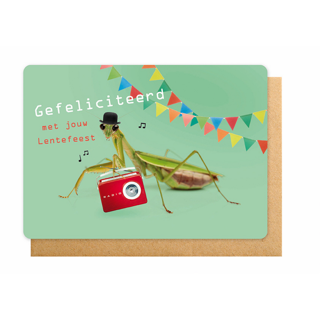 Enfant Terrible Enfant terrible: wenskaart - Gefeliciteerd met jouw lentefeest