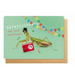 Enfant Terrible Enfant terrible: wenskaart - Gefeliciteerd met jouw lentefeest