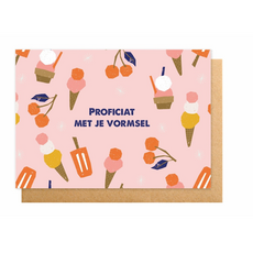 Enfant Terrible Enfant terrible: wenskaart - Proficiat met je vormsel