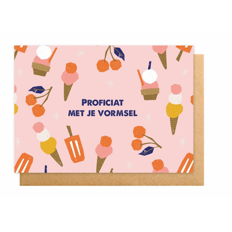 Enfant Terrible Enfant terrible: wenskaart - Proficiat met je vormsel