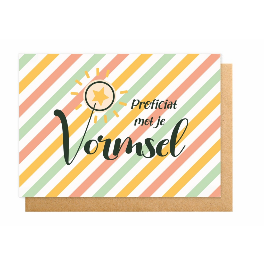 Enfant Terrible Enfant terrible: wenskaart - Proficiat met je vormsel