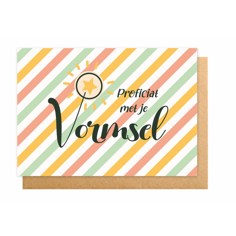 Enfant Terrible Enfant terrible: wenskaart - Proficiat met je vormsel