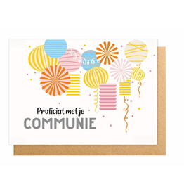Enfant Terrible Enfant terrible: wenskaart - Proficiat met je communie