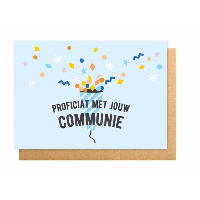 Enfant Terrible Enfant terrible: wenskaart - Proficiat met jouw communie