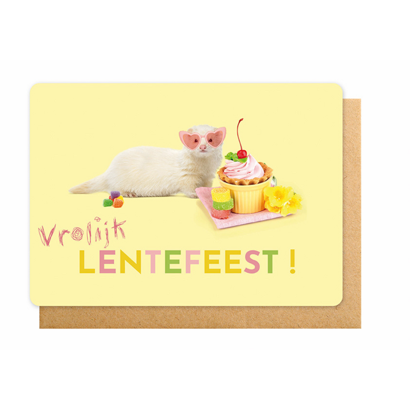 Enfant Terrible Enfant terrible: wenskaart - Vrolijk lentefeest
