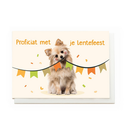 Enfant Terrible Enfant terrible: wenskaart - Proficiat met je lentefeest