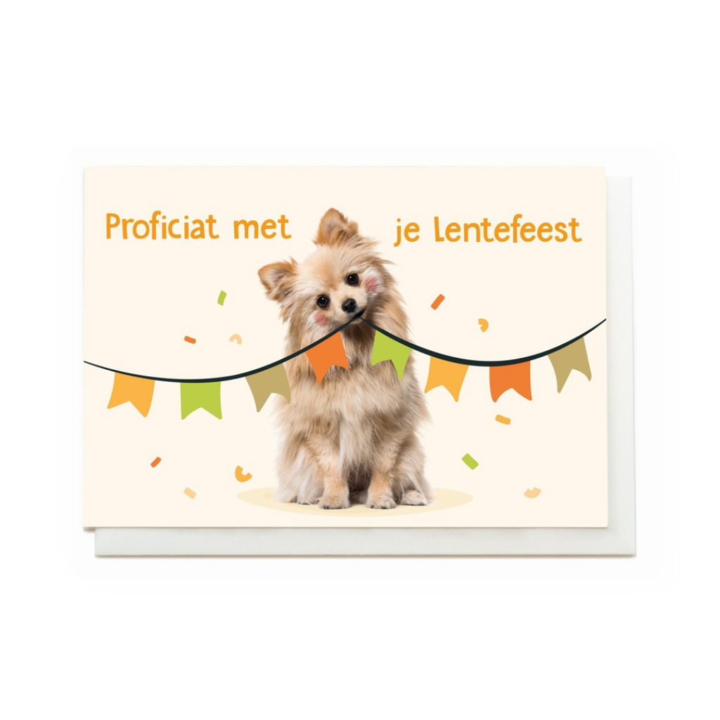 Enfant Terrible Enfant terrible: wenskaart - Proficiat met je lentefeest