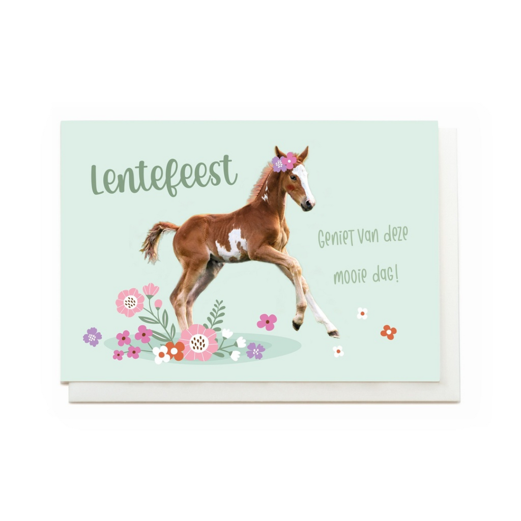 Enfant Terrible Enfant terrible: wenskaart - Lentefeest, geniet van deze mooie dag