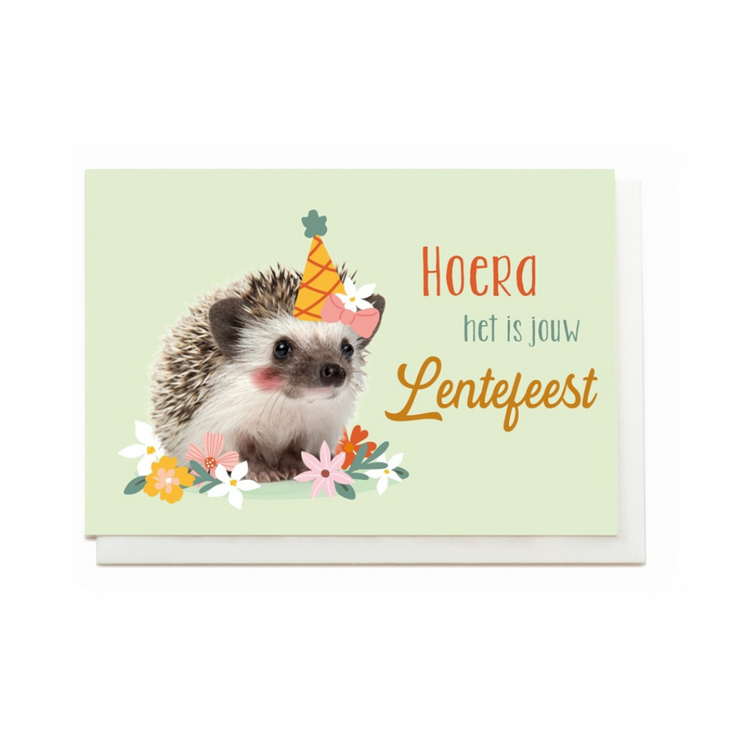 Enfant Terrible Enfant terrible: wenskaart - Hoera het is jouw lentefeest