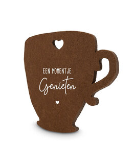 miko Miko: Vilten onderzetter - mok - genieten