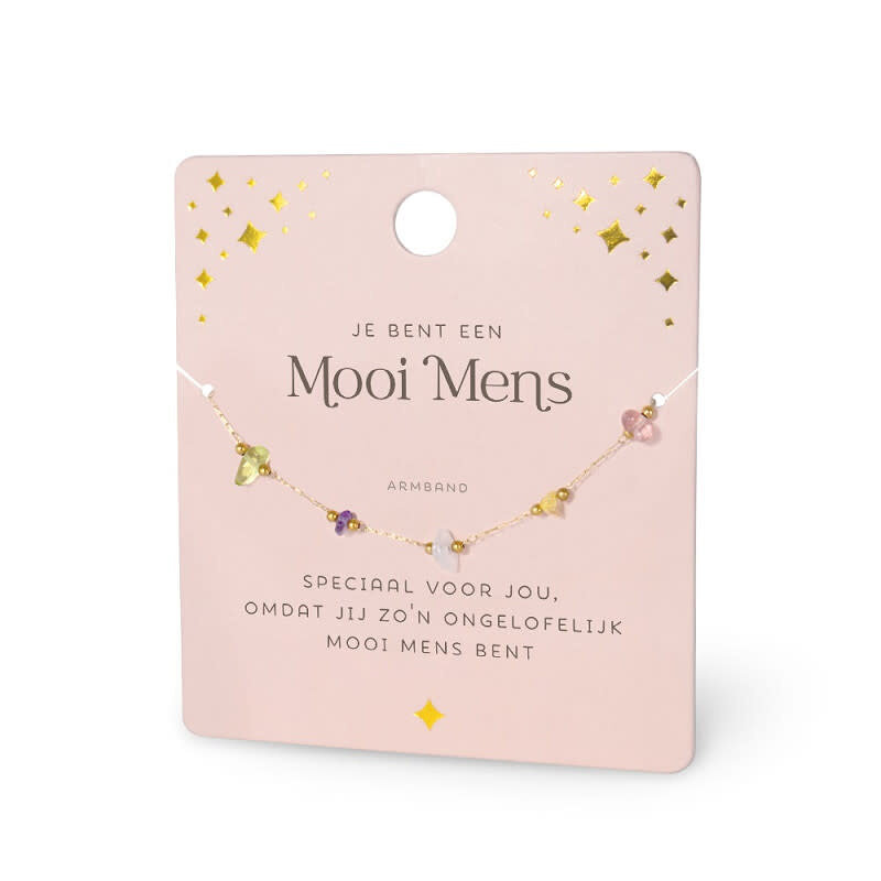 miko Miko: Edelsteen armband - Mooi mens