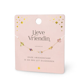 miko Miko: Edelsteen armband - Lieve vriendin