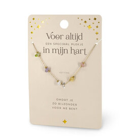 miko Miko: Edelsteen ketting - Voor altijd in mijn hart
