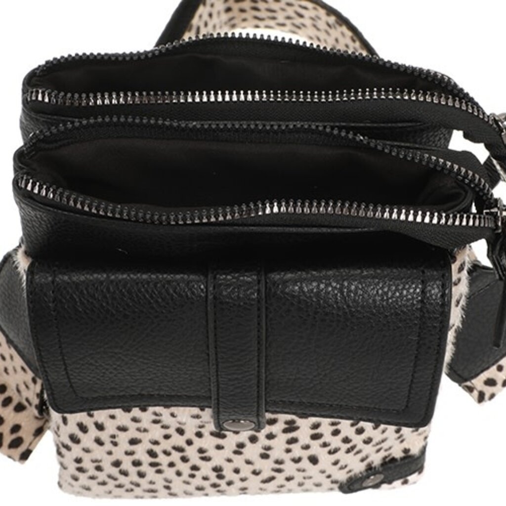 I'm dutch I'm dutch: Handtas - telefoon- en schoudertasje Tyler - Black dot