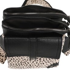 I'm dutch I'm dutch: Handtas - telefoon- en schoudertasje Tyler - Black dot