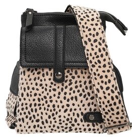 I'm dutch I'm dutch: Handtas - telefoon- en schoudertasje Tyler - Black dot