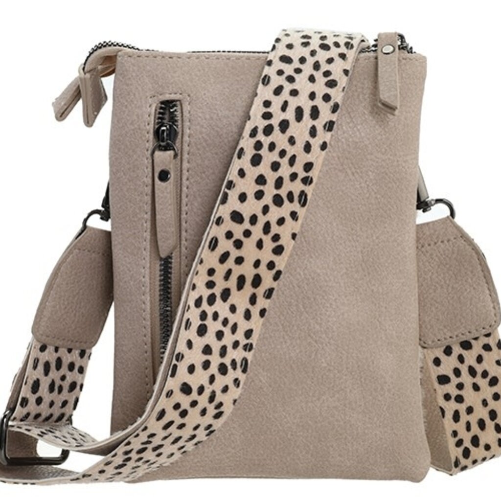 I'm dutch I'm dutch: Handtas - telefoon- en schoudertasje Tyler - Khaki