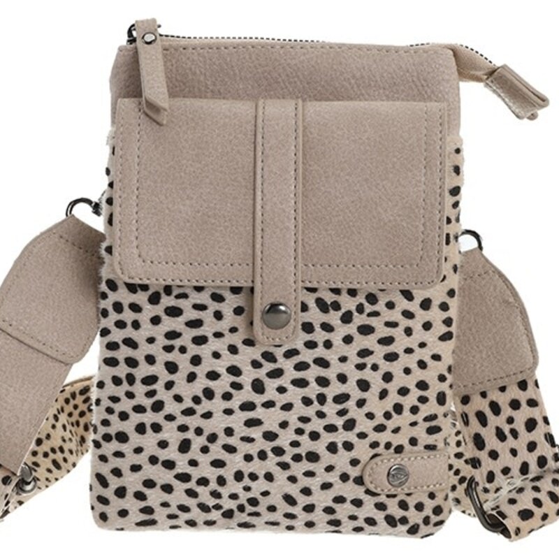 I'm dutch I'm dutch: Handtas - telefoon- en schoudertasje Tyler - Khaki