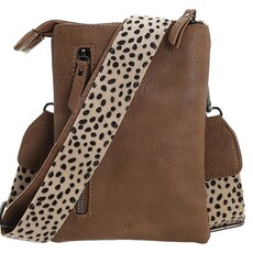 I'm dutch I'm dutch: Handtas - telefoon- en schoudertasje Tyler - Camel