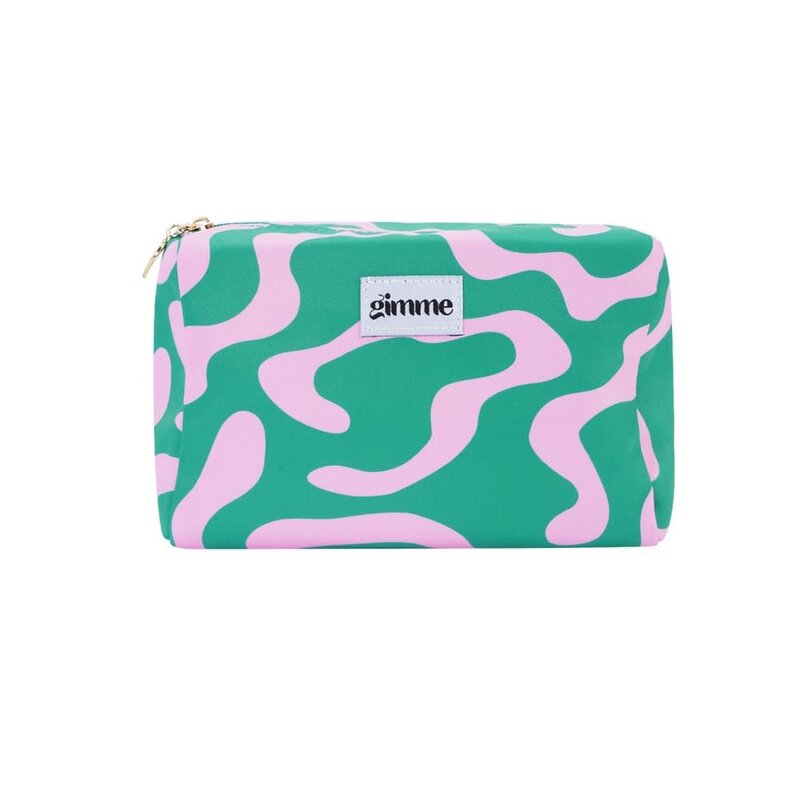 Yehwang Yehwang: toilettas - groen en lichtroze