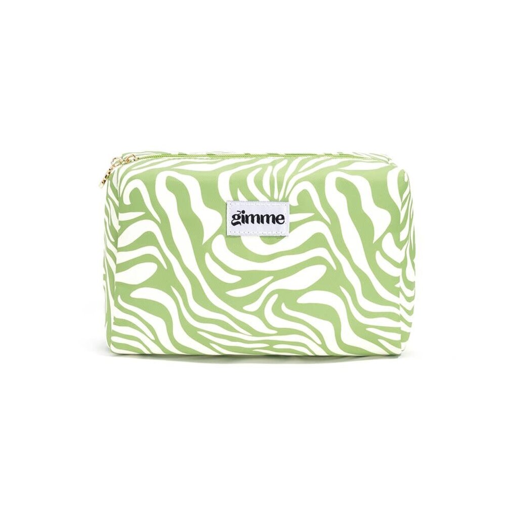 Yehwang Yehwang: toilettas - groen en ecru