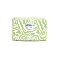 Yehwang Yehwang: toilettas - groen en ecru