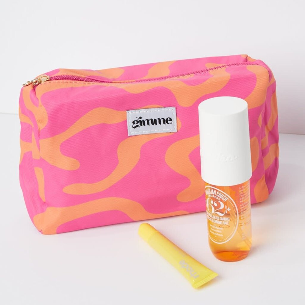 Yehwang Yehwang: toilettas - fuchsia en oranje