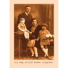 Ministerie van unieke zaken ministerie van unieke zaken: kaart a6 - jij mag altijd komen ringelen